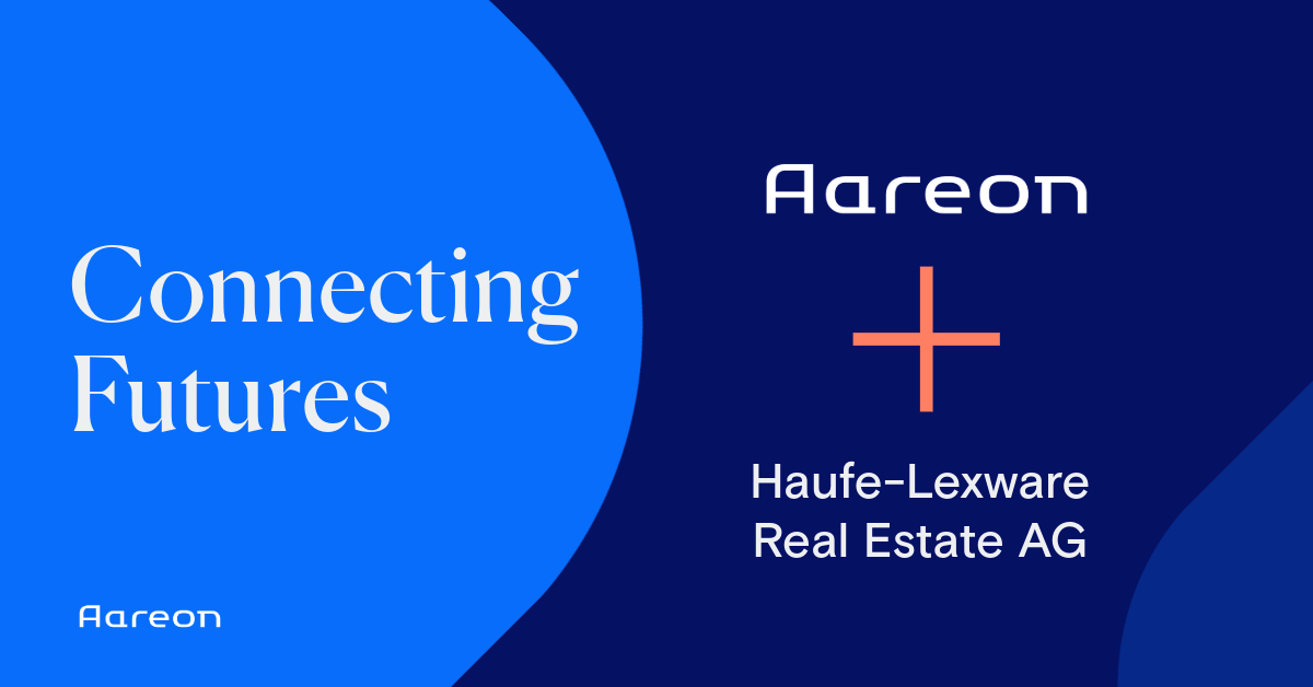 Illustration of Aareon and Haufe-Lexware Real Estate logo